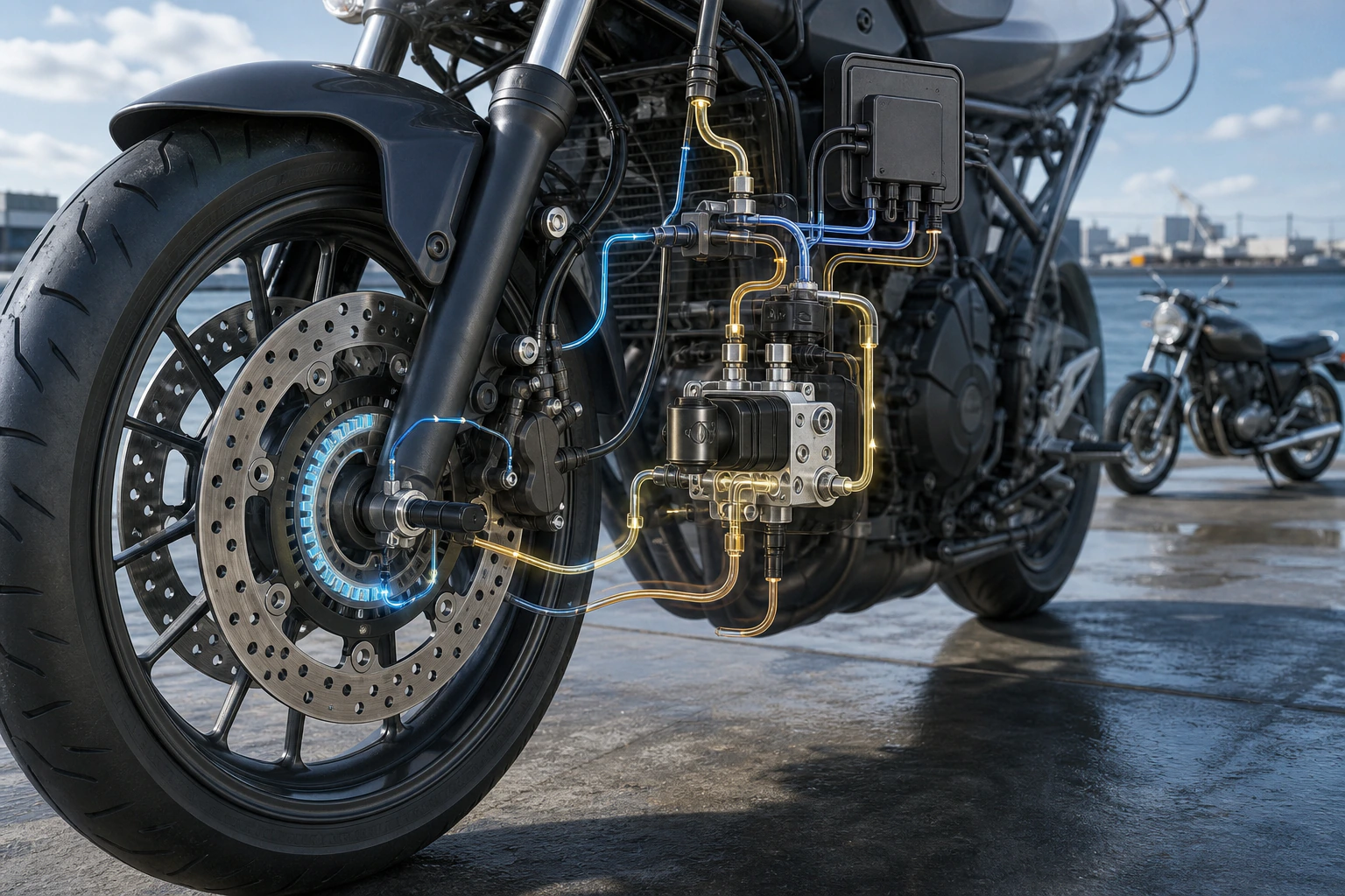 バイクのABSは後付けできないと考えたほうがよい