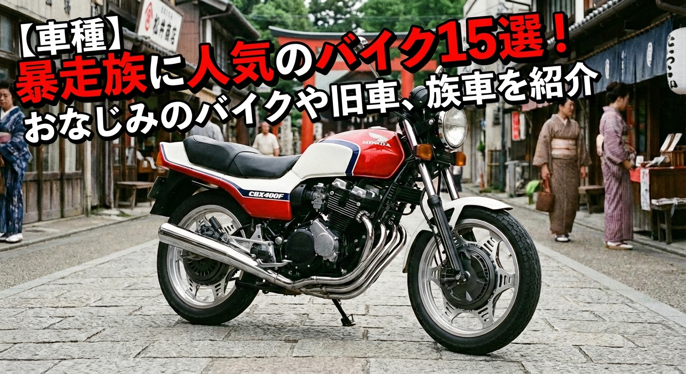 族車バイクの人気車種一覧|250ccおすすめ・定番カスタムと公道の注意点