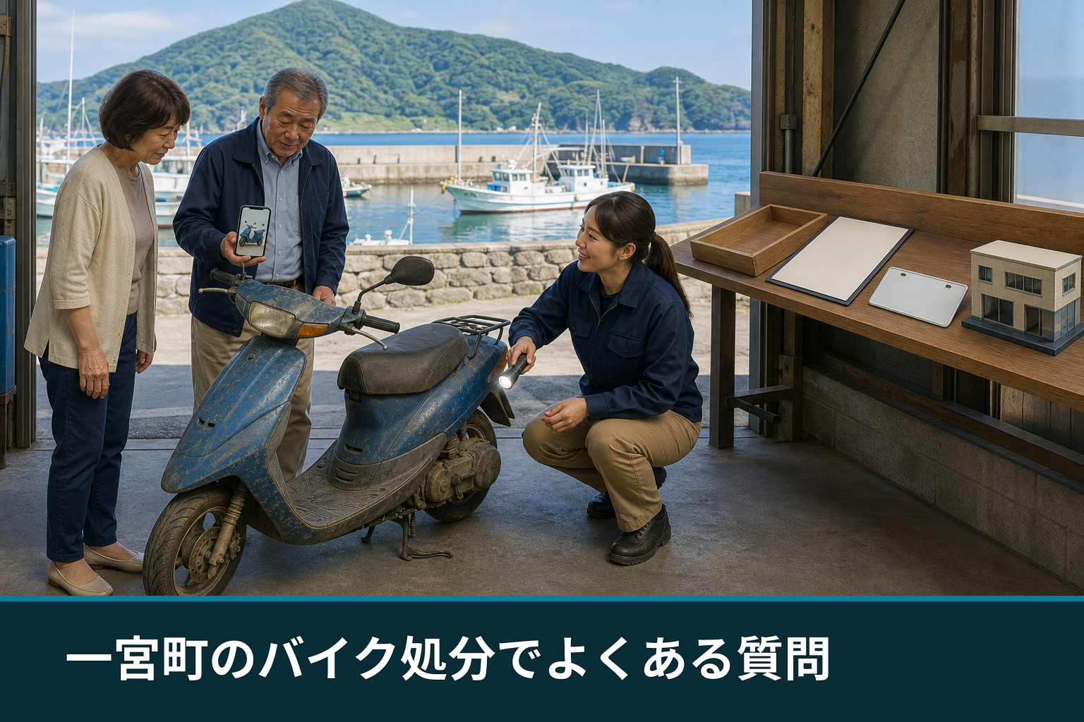 一宮町のバイク処分でよくある質問
