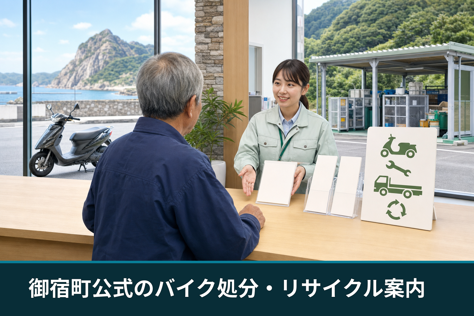 御宿町公式のバイク処分・リサイクル案内