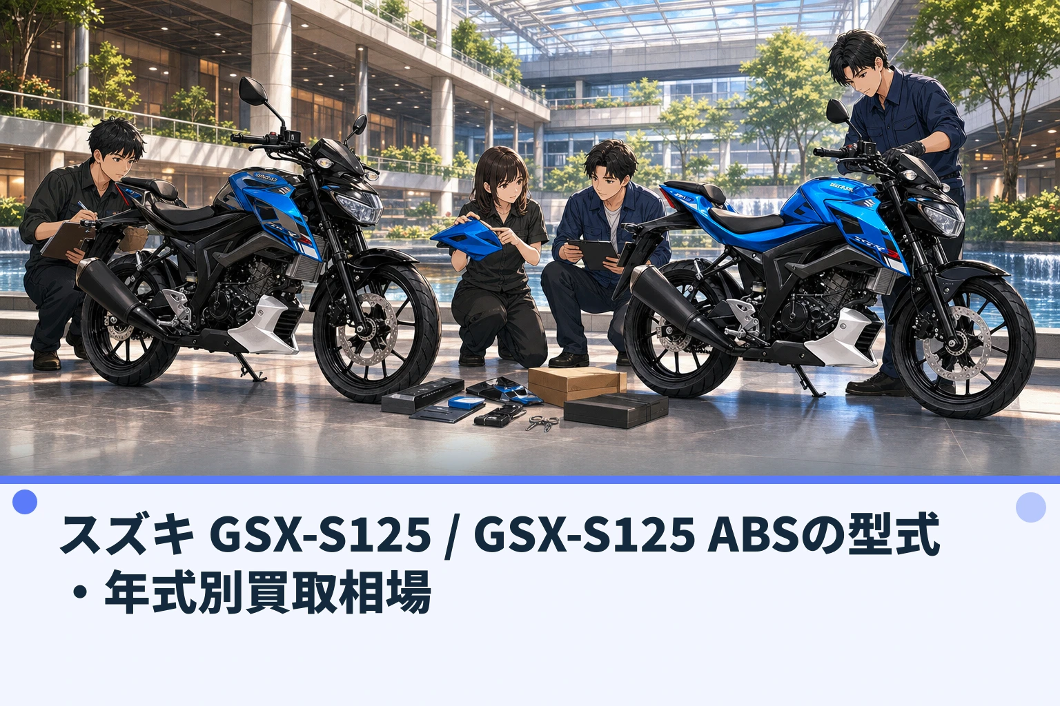 スズキ GSX-S125 / GSX-S125 ABSの型式・年式別買取相場