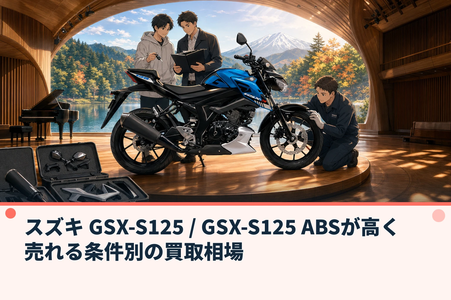 スズキ GSX-S125 / GSX-S125 ABSが高く売れる条件別の買取相場
