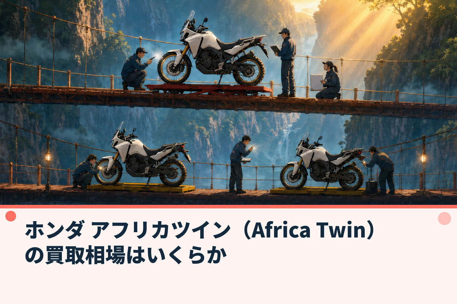 ホンダ アフリカツイン(Africa Twin)の買取相場はいくらか