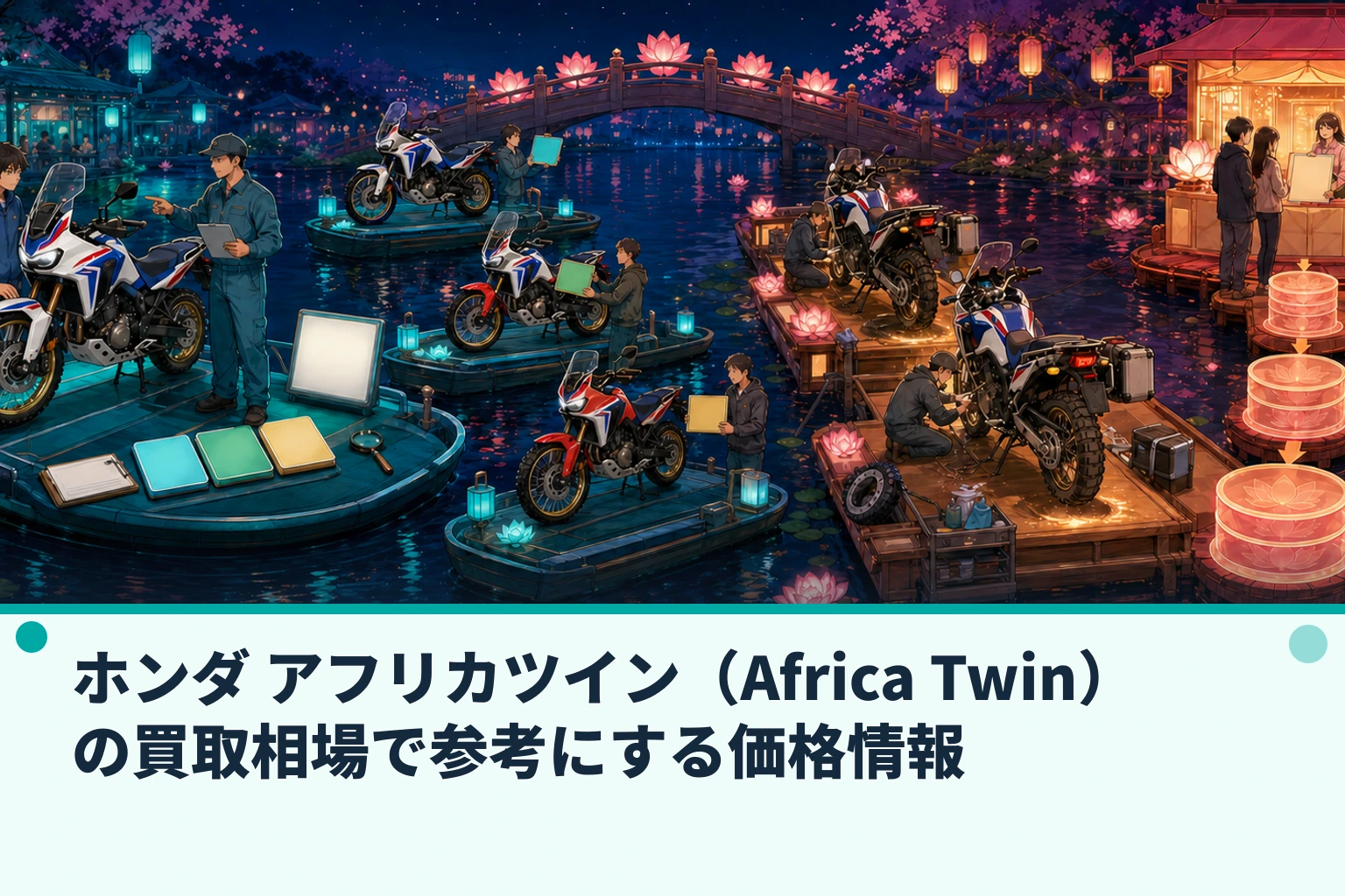 ホンダ アフリカツイン(Africa Twin)の買取相場で参考にする価格情報