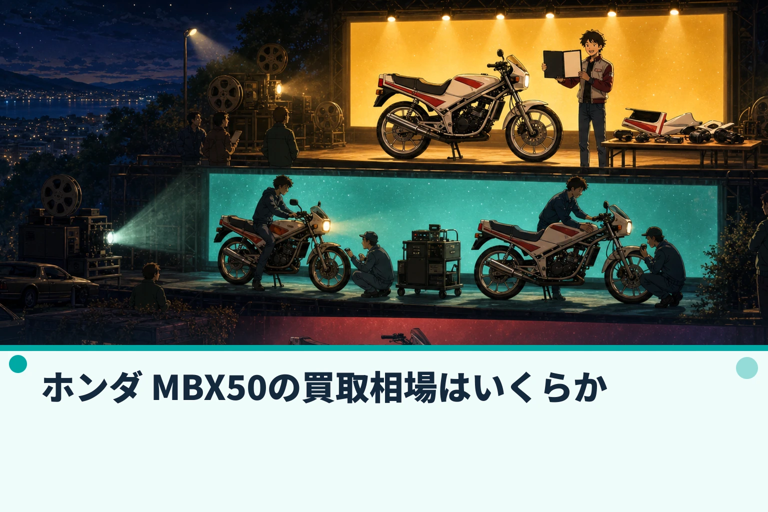 ホンダ MBX50の買取相場はいくらか