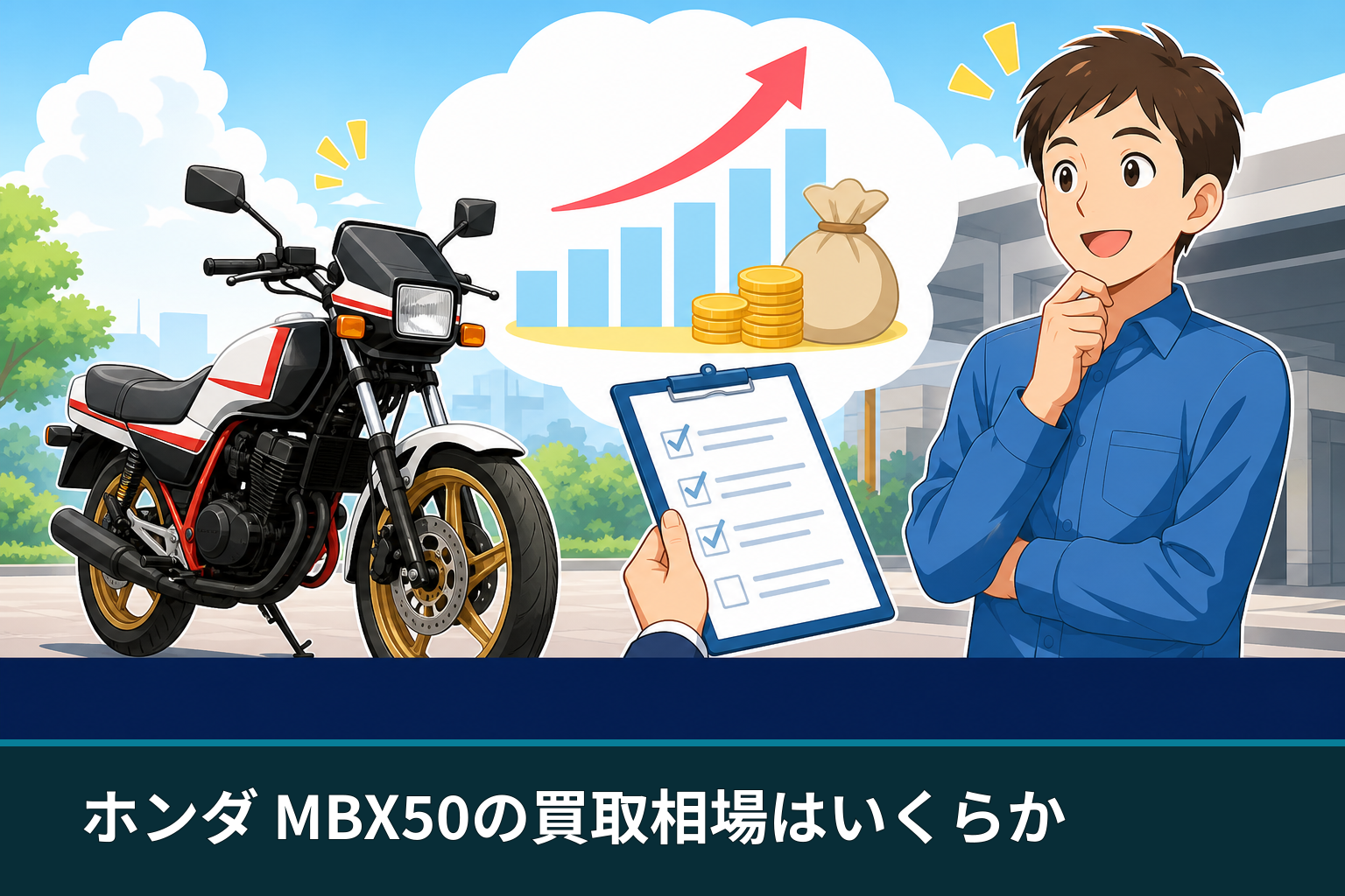 ホンダ MBX50の買取相場はいくらか