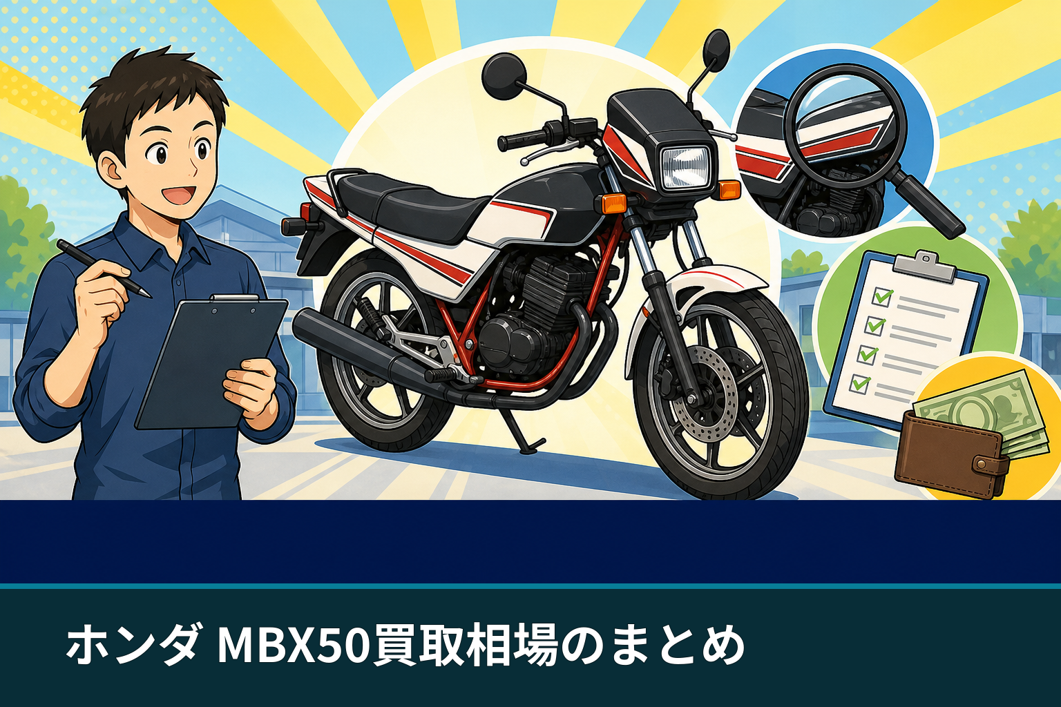 ホンダ MBX50買取相場のまとめ