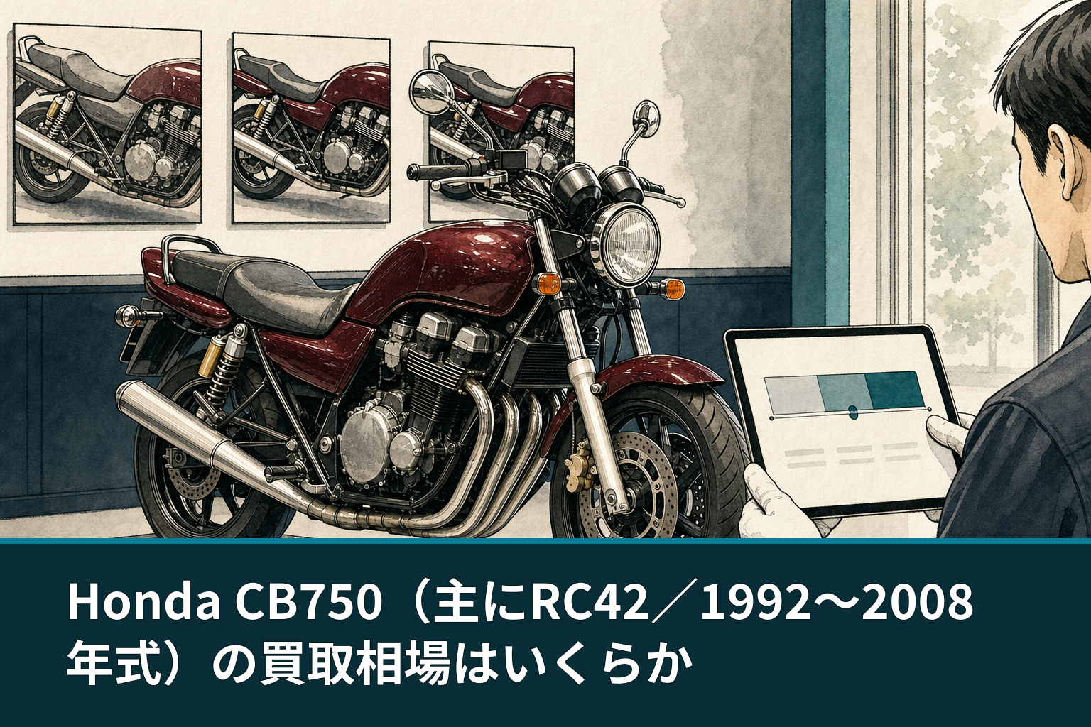 Honda CB750（主にRC42／1992〜2008年式）の買取相場はいくらか