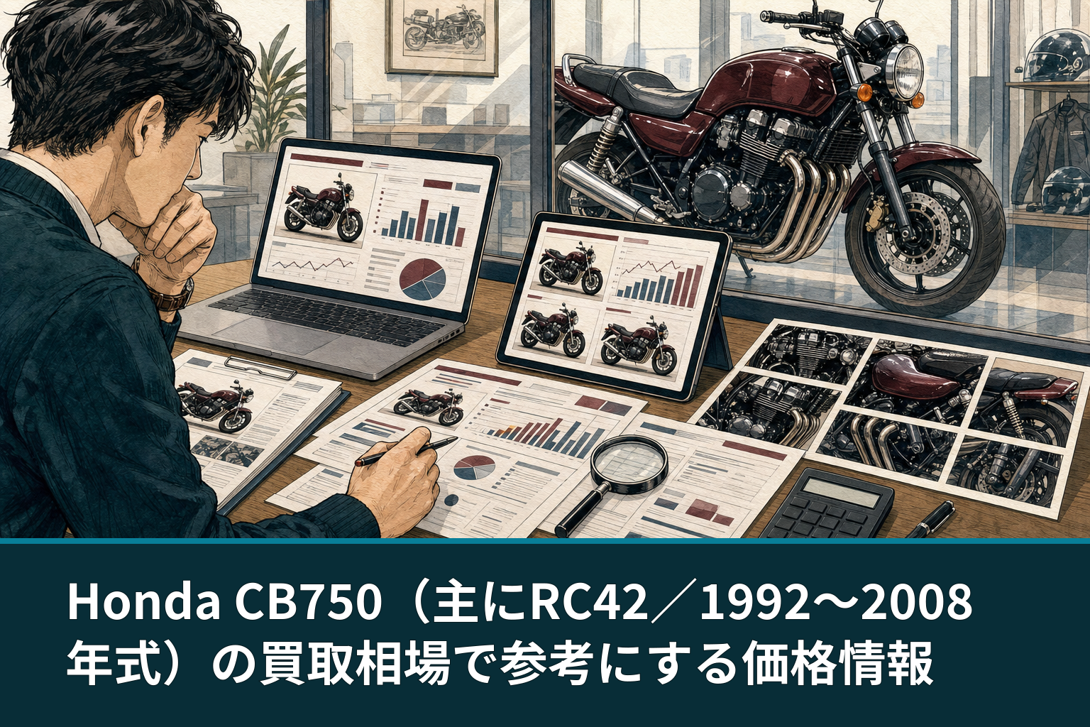 Honda CB750（主にRC42／1992〜2008年式）の買取相場で参考にする価格情報