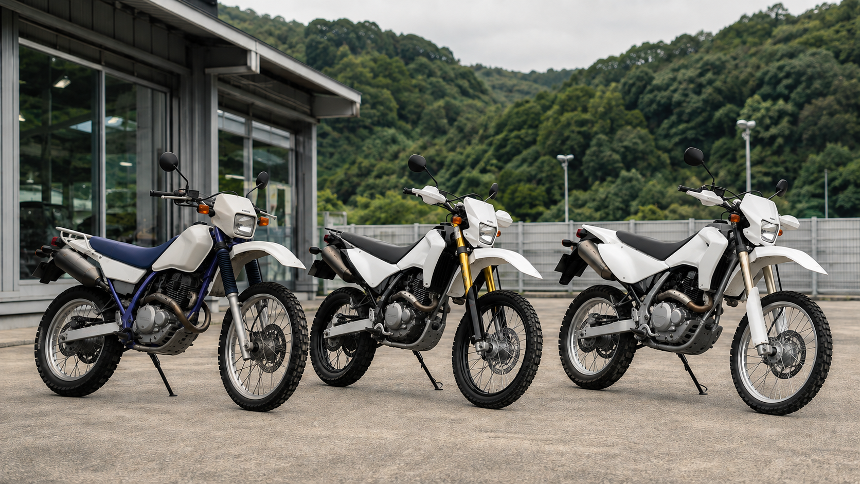 DG11J・DG17J・DG31Jに対応する3世代のセロー250系車両