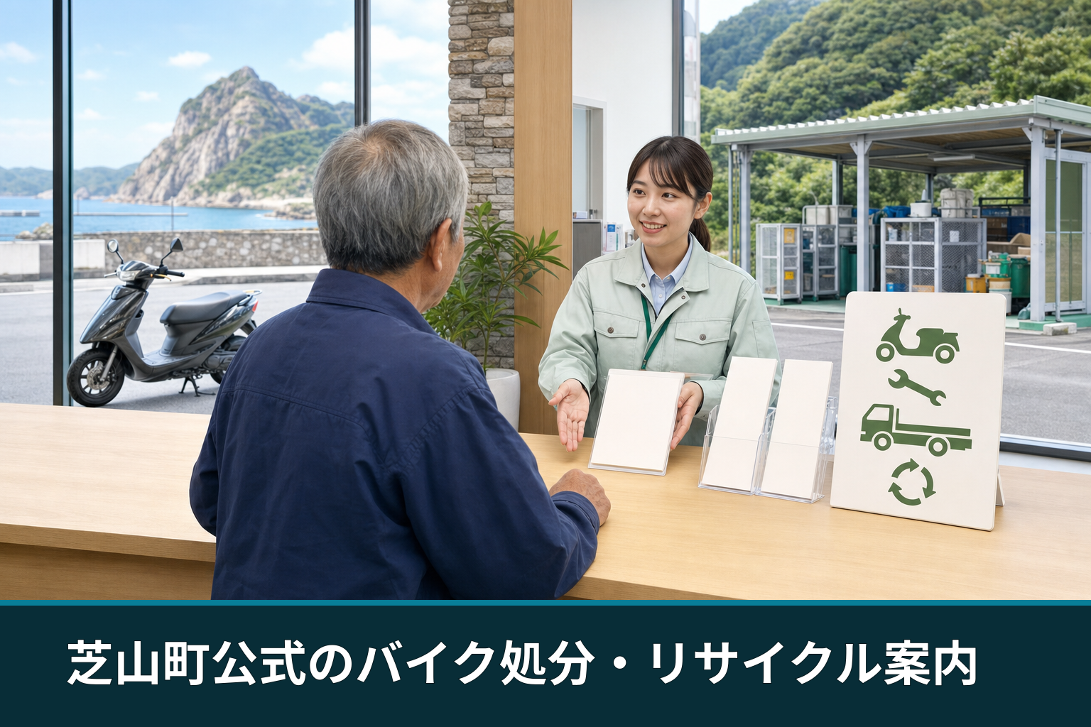 芝山町公式のバイク処分・リサイクル案内