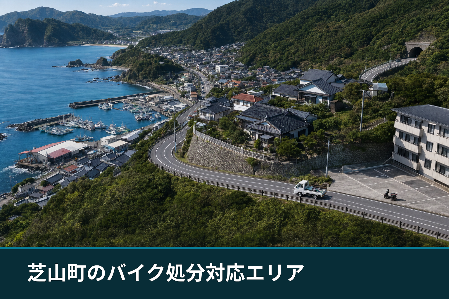 芝山町のバイク処分対応エリア