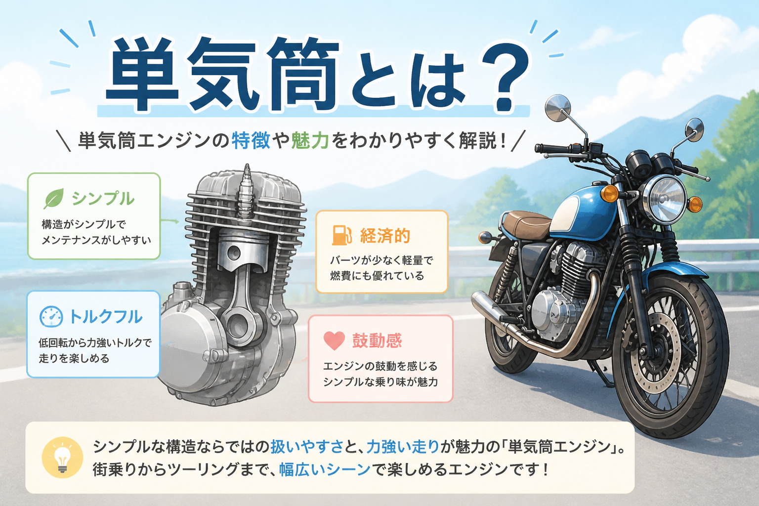 単気筒とは?