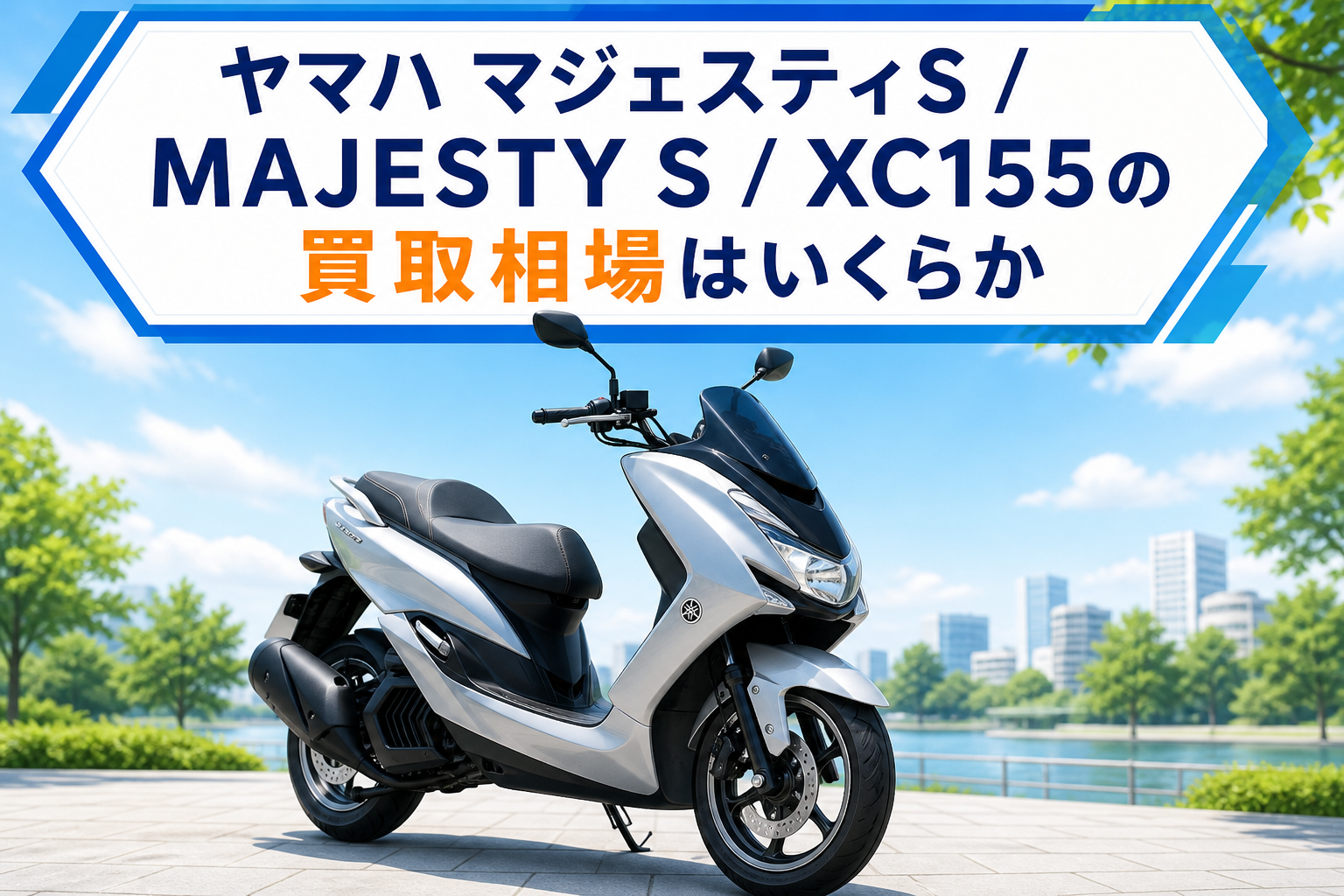ヤマハ マジェスティS / MAJESTY S / XC155の買取相場はいくらか