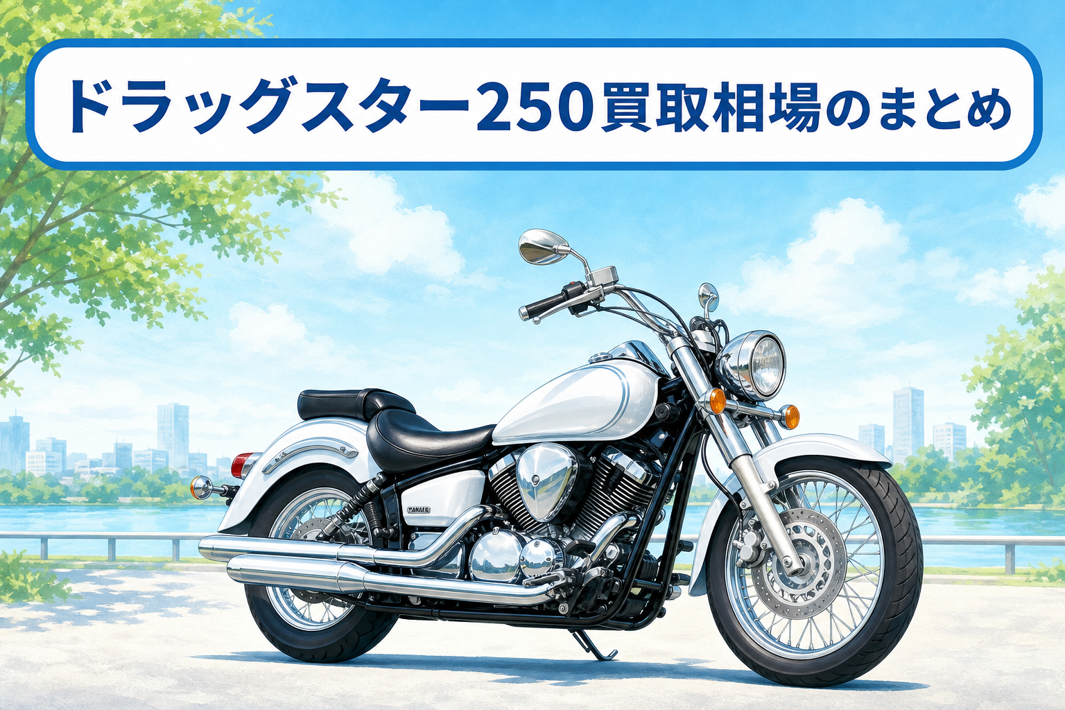 ドラッグスター250買取相場のまとめ